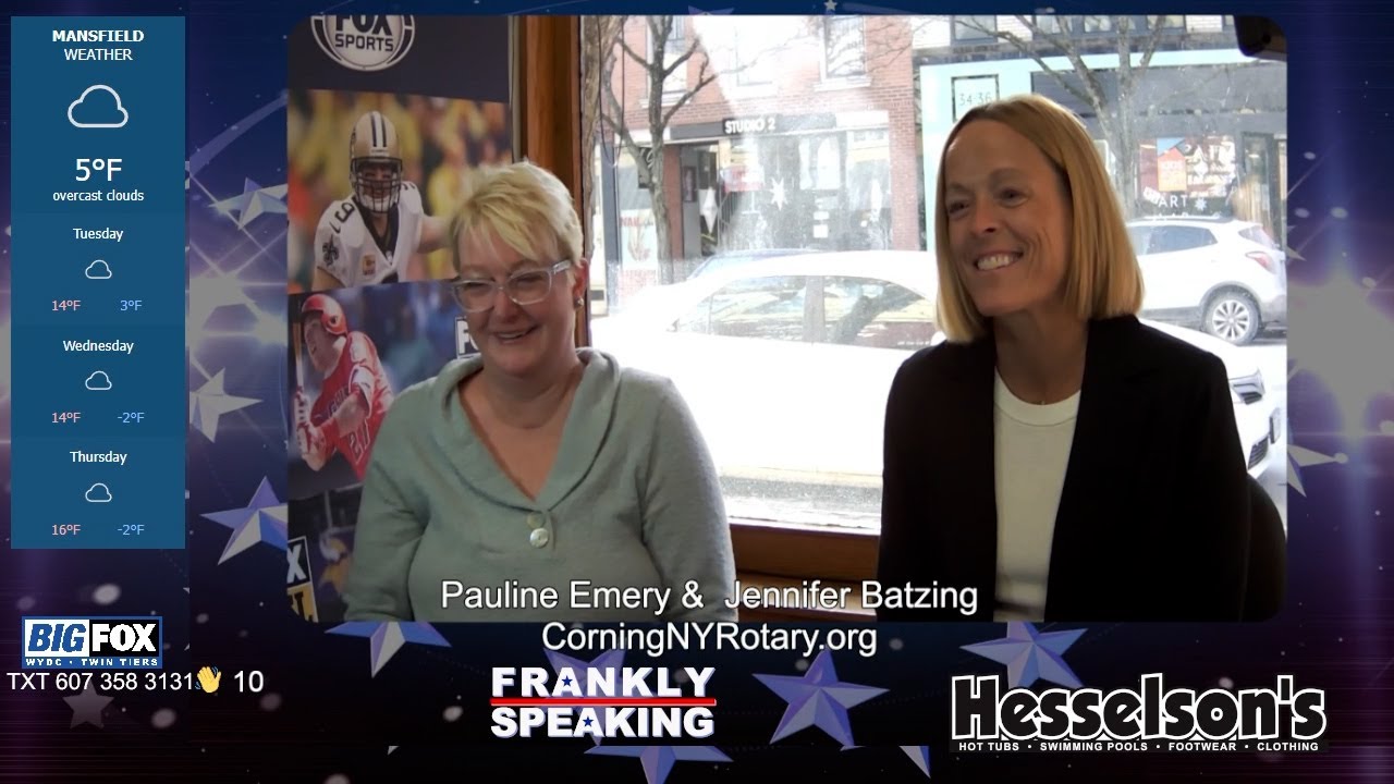 Corning Rotary And The Annual Groundhogs Day Breakfast For Dinner Fundraiser On Frankly Speaking