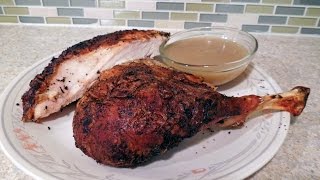 How to roast a turkey and make gluten free gravy by the deglutenizer