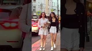 Cute Russian Girls, Moscow, Russia #Russia #Moscow #Viral #Trending #Shorts #Streetstyle #Puppy