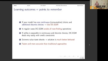DSE2025UCL Lecture 4 by Fedor Iskhakov. Endogenous grid point methods (EGM and DCEGM)
