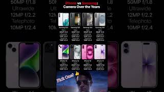 iPhone vs Samsung Camera 🔥 | S22–S25 vs iPhone 14–17 📸 | Kaun Best? 🤔 #shorts
