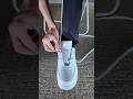 ナイキエアフォース1のカッコイイ結び方!🤩⚡️👟 #asmr #エアフォース1 #スニーカー #AF1 #Nike #airforce1 #靴紐の結び方 #ナイキ