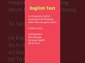 To face music | Idioms and phrases | English aptitude question test | #shorts #english #test #gk