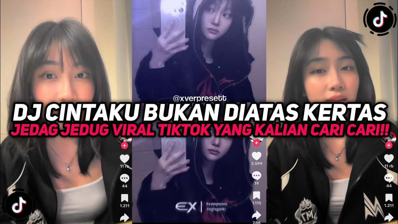 DJ CINTAKU BUKAN DIATAS KERTAS | DJ BUKAN CINTA BIASA VIRAL TIKTOK YANG KALIAN CARI CARI!!!