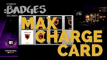*Get Charge Card Badge- Demi God (NBA 2K19)