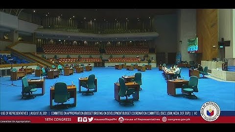 WATCH: FY 2022 Budget Deliberation (Committee) DBCC, DBM, NEDA, DOF, BSP Part 2