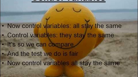 The Variables Song!