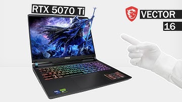 Ultimate Gaming Beast I MSI Vector 16 HX Ai & RTX 5070 Ti Laptop Unboxing