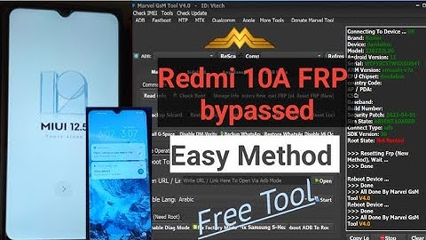 Xiaomi Redmi FRP bypass unlock tool Free