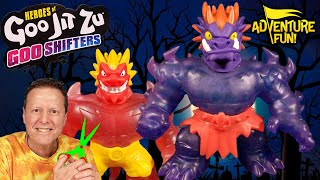 What’s Inside 11 Heroes of Goo Jit Zu Goo Shifters & Ultra Rare Corruptagon AdventureFun Toy review!