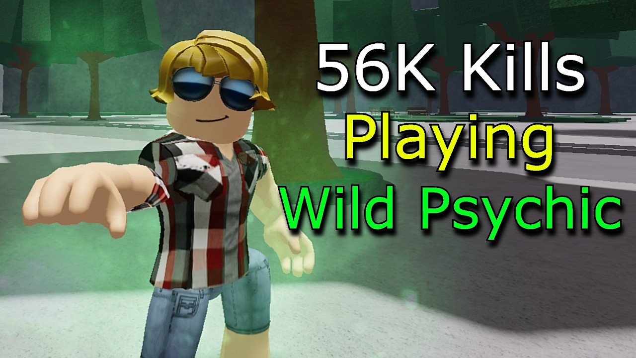 WILD PSYCHIC is ANTI-PLAYERS who run away😂🙏 The Strongest Battlegrounds
