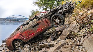 Searching for Bob and Mary Black,.. Found MUSTANG in River!