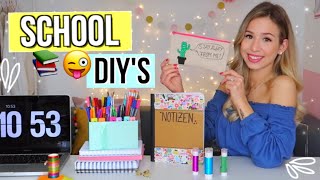 BACK TO SCHOOL DIY SCHOOL SUPPLIES ✏️  Do It Yourself für Back To School  Deutsch