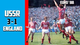 England vs Udssr 1 3 Euro 88 HD