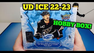 22-23 Upper Deck ICE Hobby Box! Vytáhneme podpis, nebo jersey? Hokejové karty NHL! Unboxing
