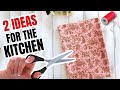 2 sewing projects to decorate the kitchen | Sewing Ideas for the Home