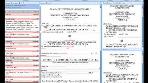 Export Edgar HTML Back to Word for Proofing or Doing Major Changes