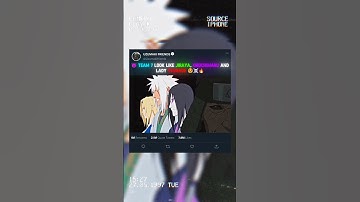 😈 TEAM 7 LOOK LIKE JIRAYA, OROCHIMARU AND LADY TSUNADE 😍☠️🔥 #team7 #narutoshippuden #animeshorts