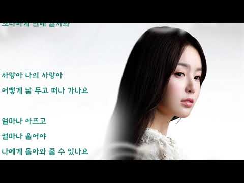 남규리 남자 男子 가사