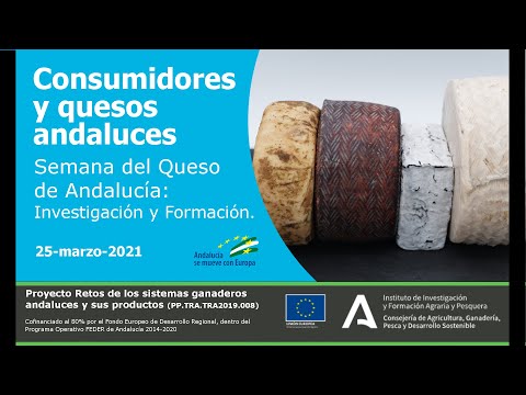 Consumidores y quesos andaluces: Semana del queso de Andalucía - Webinar 25mar2021