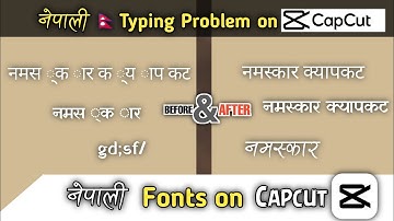 How to add Nepali Fonts in Capcut  || How to write Nepali in capcut | Capcut video editing.