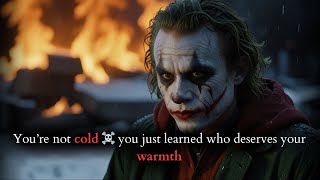 видео: Тебе не холодно, ты только что узнал, кто заслуживает твоего тепла. Речь Джокера. картинка: Тебе не холодно, ты только что узнал, кто заслуживает твоего тепла. Речь Джокера.