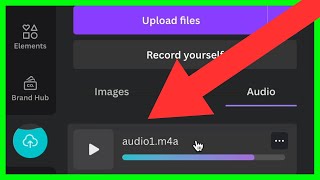 How to Add Audio in Canva (How to Add Music to Canva Video) screenshot 4