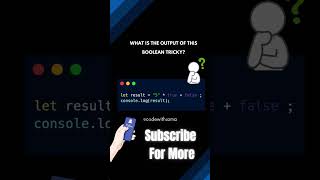 Do you know this Boolean tricy question ⁉️ #coding #javascript #fyp #explore #interview #quiz Net Worth