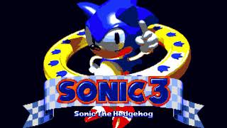 Sonic 3 Prototype - Competition Menu