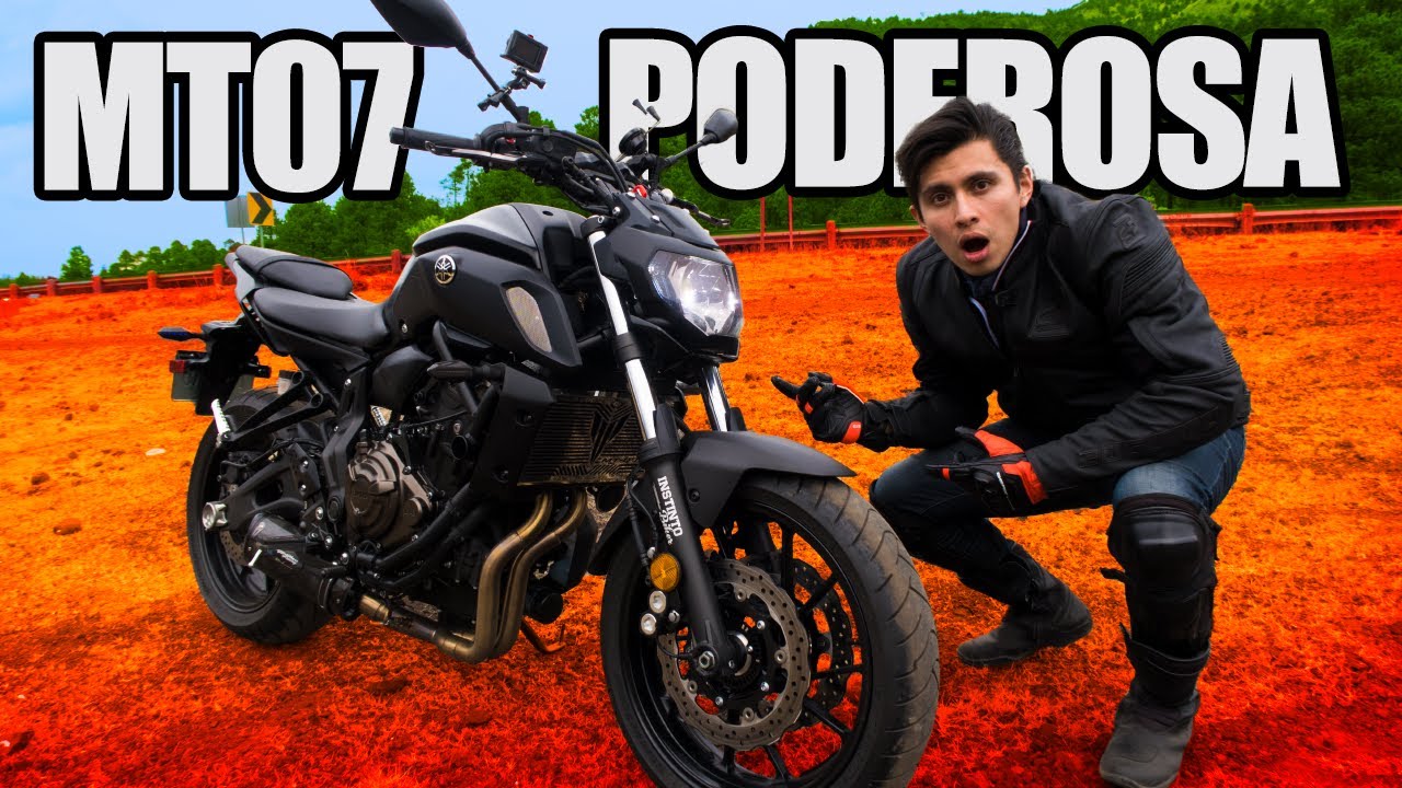Yamaha MT-07 Se levanta solita ¡Está bien loca! Review Opinión