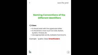 #22 Core Java - Naming Convention