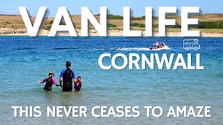 This never ceases to AMAZE us | ROAD TRIP to Padstow CORNWALL VAN LIFE UK