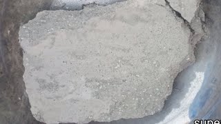 Asmr Sand Cement Big Slab With Water ??? Crumbling