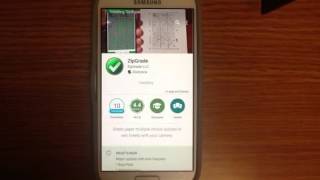 ZipGrade App