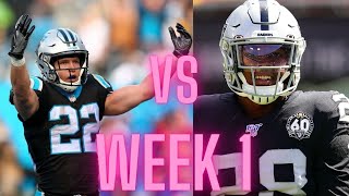 Raiders vs Panthers (Week 1 Pregame Show)