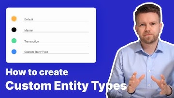 How to create Customizable Entity Types in Ellie.ai