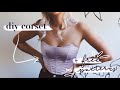 How to Sew Your Own Corset + FREE PATTERNS INCLUDED // DIY Trendy Corset Top Tutorial