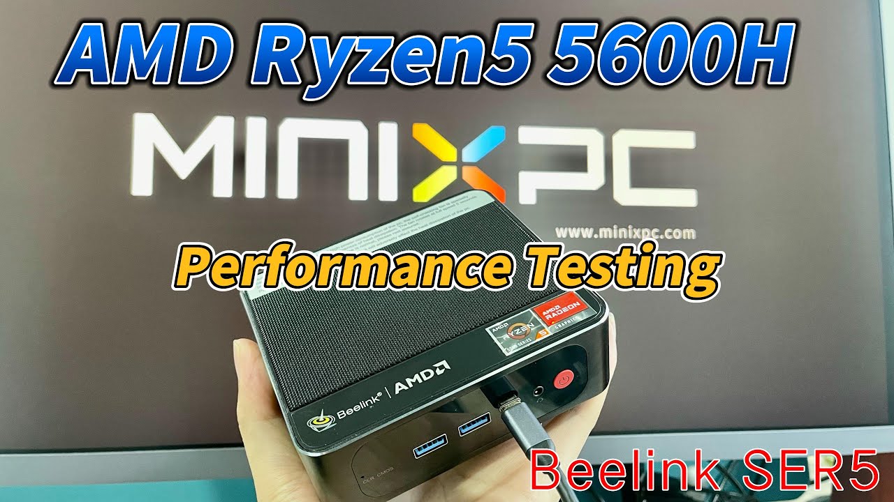 Beelink Ser5 Pro Mini PC AMD Ryzen 5 5600H Windows 11 Support 4K Metal Body  – Minixpc
