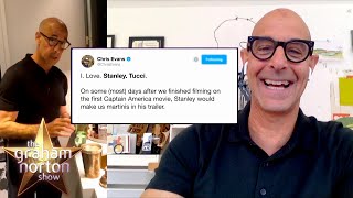 Stanley Tucci Made Chris Evans Martinis On Captain America | The Graham Norton Show