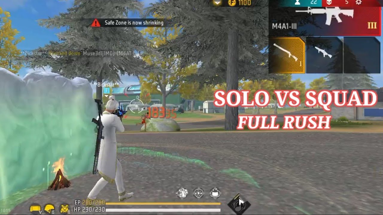 Solo vs Squad first time game play - YouTube