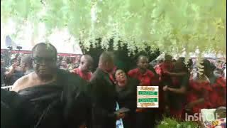 John Kumah's wife weeps uncontrollably at his funeral