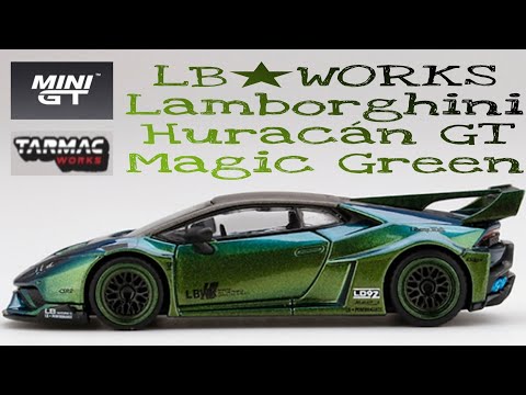 MINI GT LBWK ウラカン GT マジックグリーン 限定 146 Amazon | MINIGT 1/64 LBワークス ランボルギーニ ウラカンGT