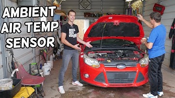 FORD FOCUS AMBIENT AIR TEMPERATURE LOCATION 2011 2012 2013 2014 2015 2016 2017 2018