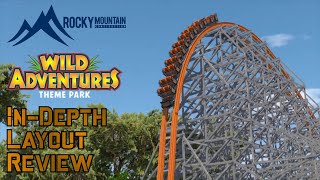 RMC Cheetah InDepth Layout Review | Wild Adventures Hybrid Roller Coaster Concept | No Limits 2 Pro