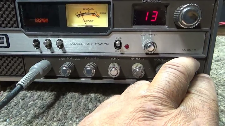 SBE LCBS-4 40 channel SSB base on the bench for possible sale