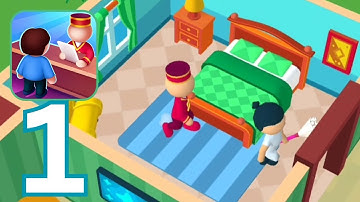 My Perfect Hotel: Gameplay Walkthrough Part 1 - Bedrooms Level 3 + The Beginning (iOS, Android)