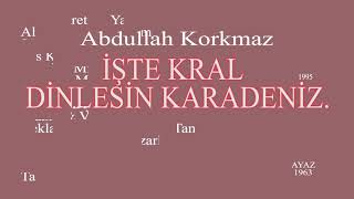 Abdurrahman Korkmaz 01 - Şi̇ri̇n Karadeni̇z