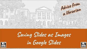 Saving Google Slides as Image Files