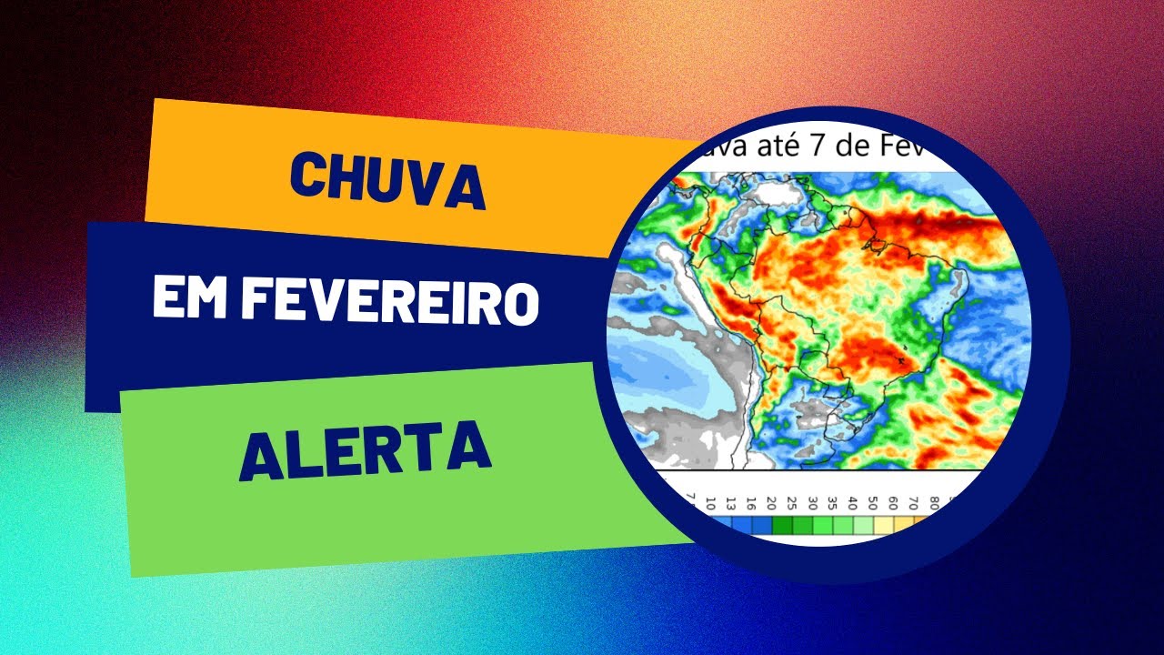 CHUVA NA 1°QUINZ FEVEREIRO