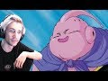 xQc reacts to Dragon Ball Z - Majin Buu turns Dabura into a Cookie (with chat)